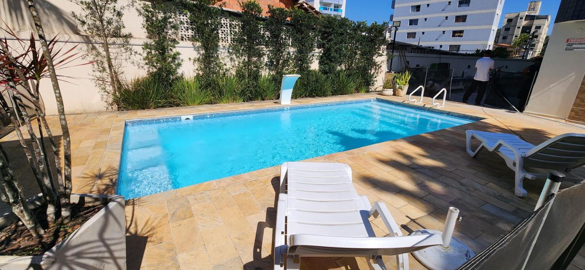 San Remo Apartamento Praia Do Tombo Guaruja Luaran gambar